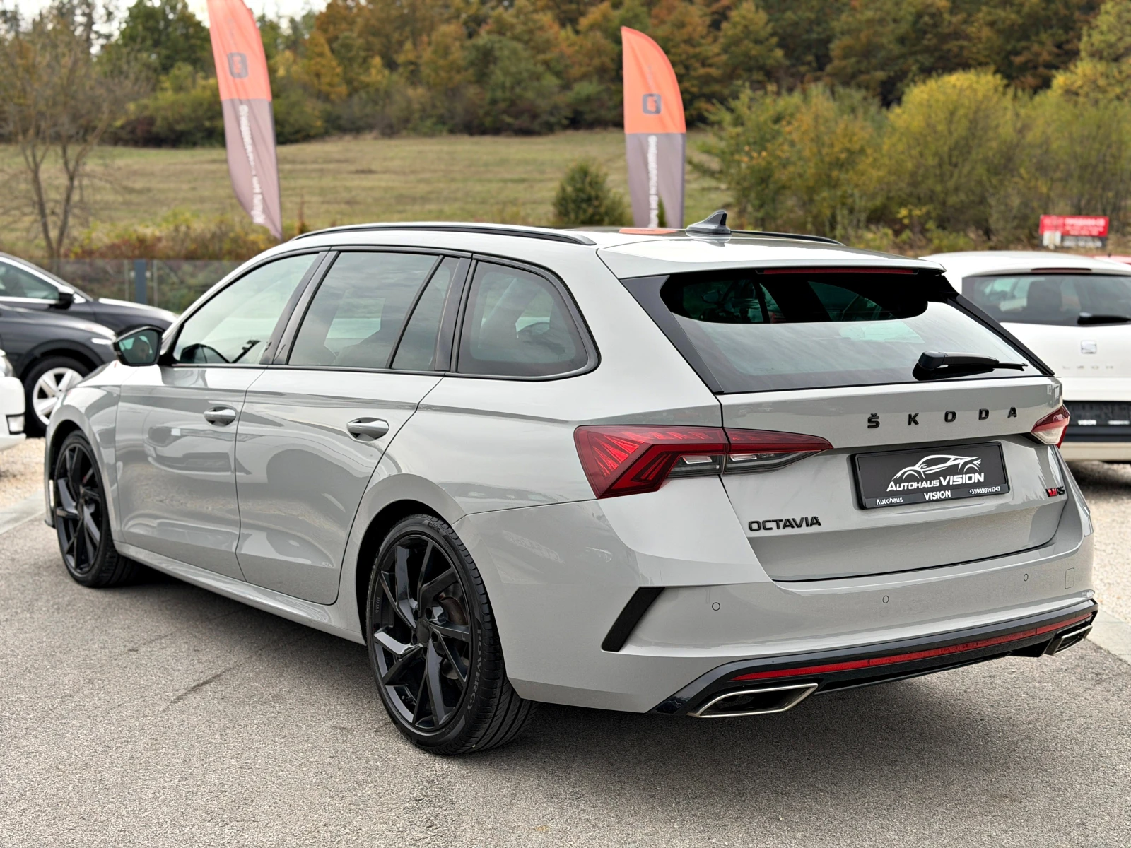 Skoda Octavia VRS PANORAMA DIGITAL COCKPIT LED AMBIENTE KEYLESS | Mobile.bg � ����������� 4