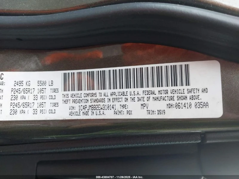 Jeep Cherokee 2.4L I-4 VVT, 184HP 4X4 Drive, снимка 15 - Автомобили и джипове - 52840159