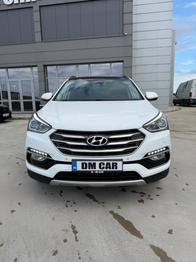 Hyundai Santa fe 2.2 CRDI 4X4 ПОДГРЕВ X4, ПАНО;ЕЛ СЕДАЛКИ ;КОЖА;ТОП, снимка 3 - Автомобили и джипове - 52885890