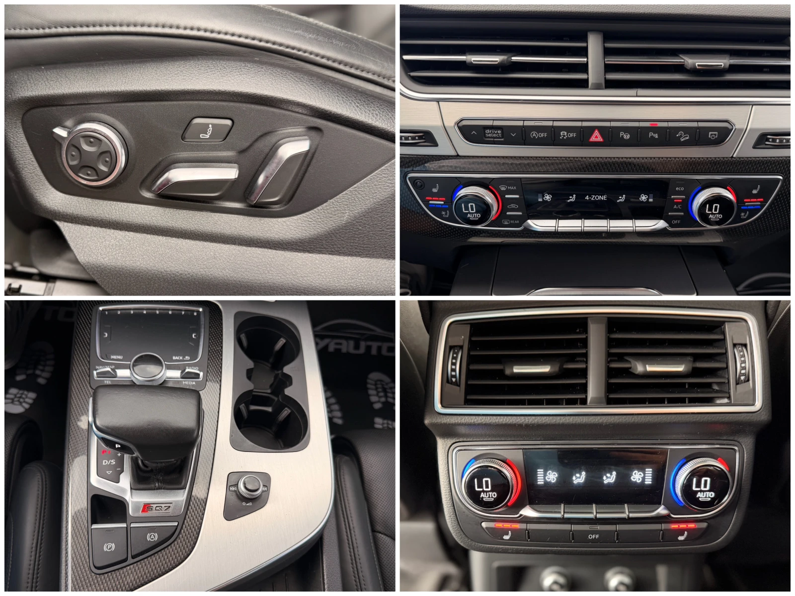 Audi SQ7 4.0TDI= V8T= QUATTRO= CARBON PACK= RNG DESIGNE= , снимка 17 - Автомобили и джипове - 55285502