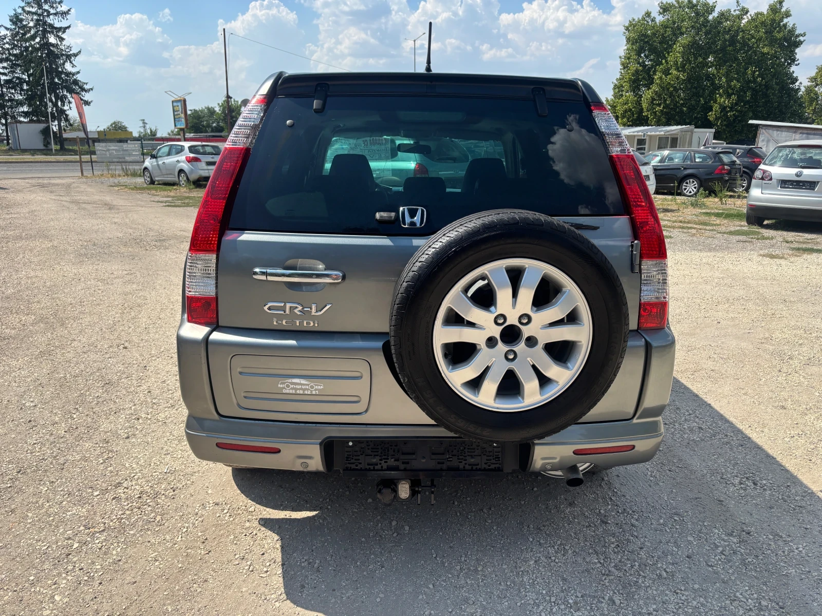 Honda Cr-v 2006+ 2.2+ КОЖА+ Н.ГУМИ+ ФЕЙС+ 6ск+ С.ИСТОРИЯ, снимка 5 - Автомобили и джипове - 55575977