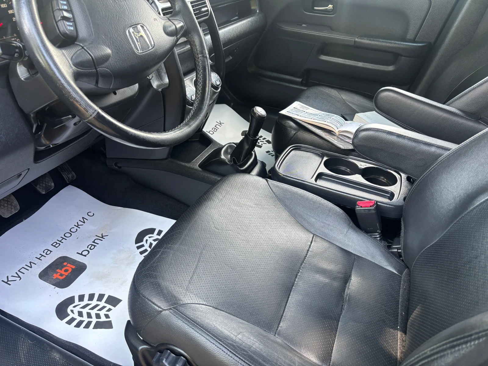 Honda Cr-v 2006+ 2.2+ КОЖА+ Н.ГУМИ+ ФЕЙС+ 6ск+ С.ИСТОРИЯ, снимка 8 - Автомобили и джипове - 55575977