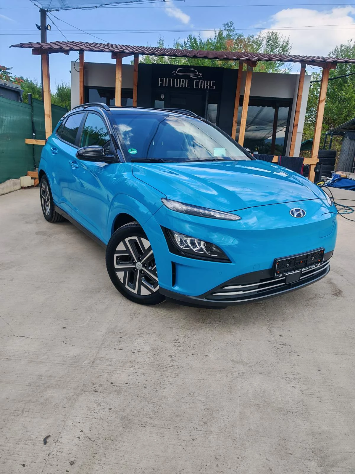 Hyundai Kona 64KWh/PRIME/ГАРАНЦИЯ/SOH100%/BLUELINK/2023г.