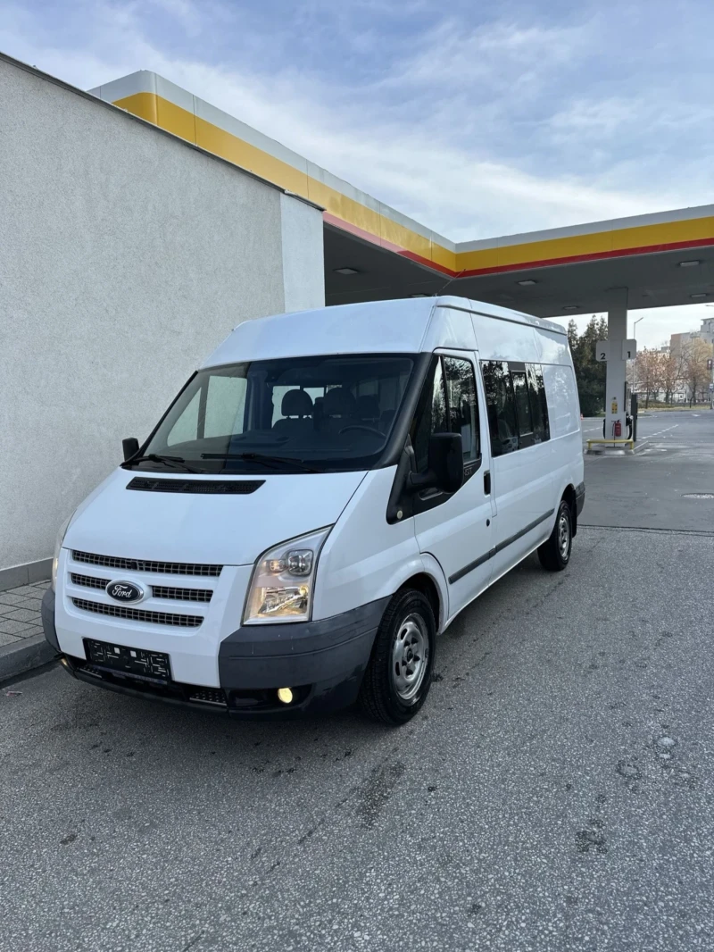 Ford Transit 2.2 дизел, товаропътнически-климатик, снимка 1 - Бусове и автобуси - 48445567