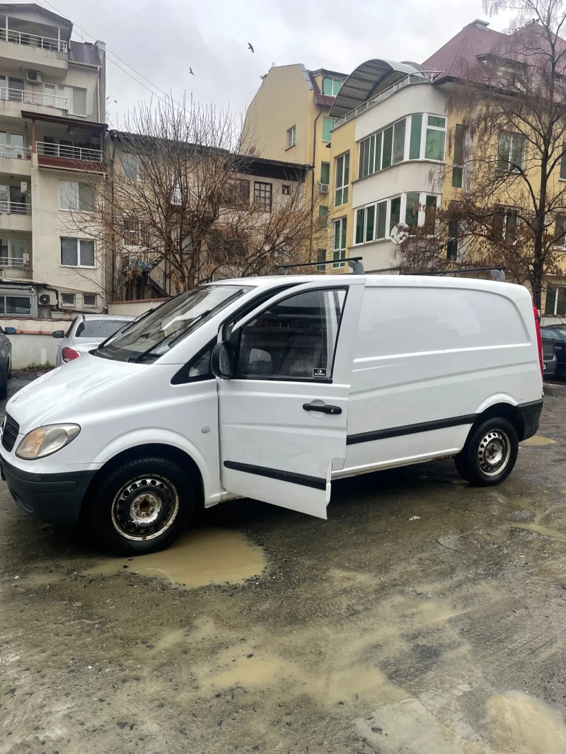 Mercedes-Benz Vito 109 CDI 2.2 ръчка/теглич/клима, снимка 2 - Бусове и автобуси - 48535094