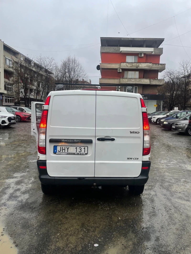 Mercedes-Benz Vito 109 CDI 2.2 ръчка/теглич/клима, снимка 4 - Бусове и автобуси - 48535094