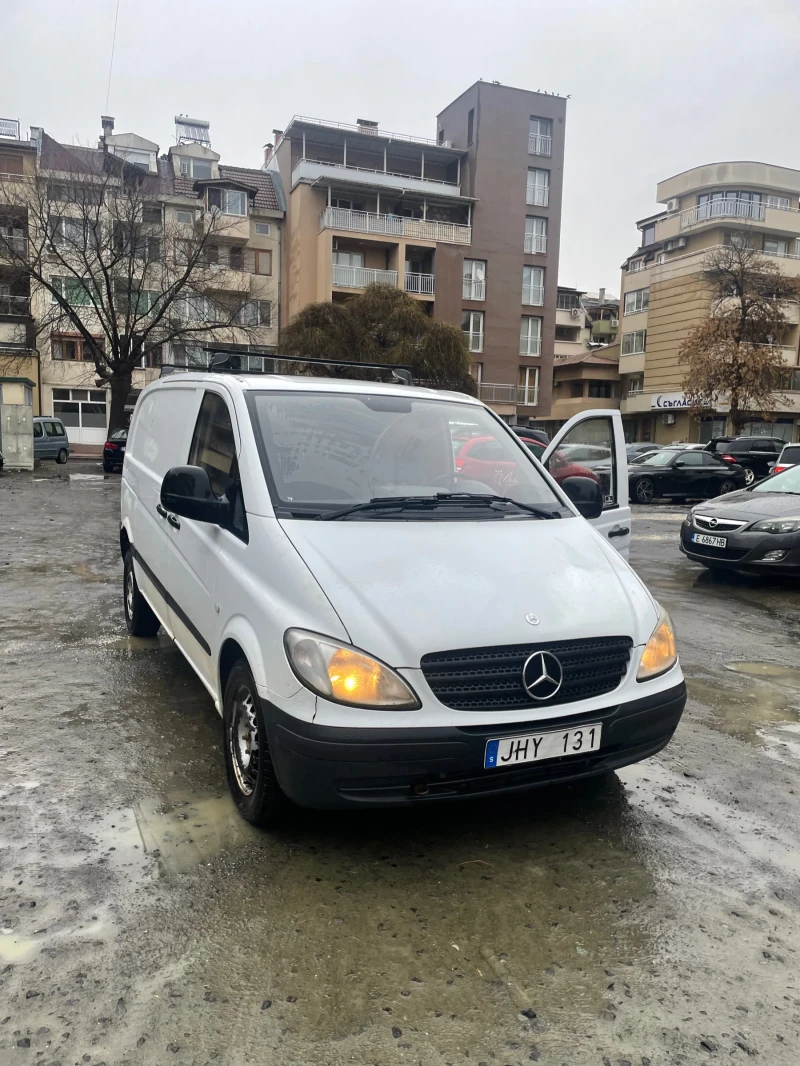 Mercedes-Benz Vito 109 CDI 2.2 ръчка/теглич/клима, снимка 8 - Бусове и автобуси - 48535094