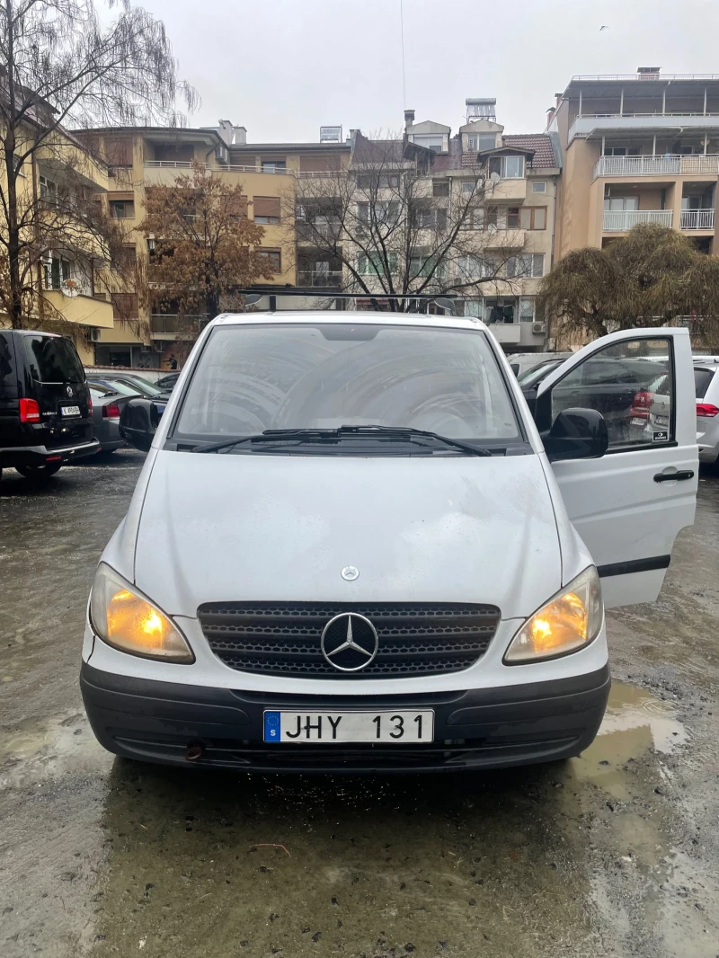 Mercedes-Benz Vito 109 CDI 2.2 ръчка/теглич/клима, снимка 9 - Бусове и автобуси - 48535094