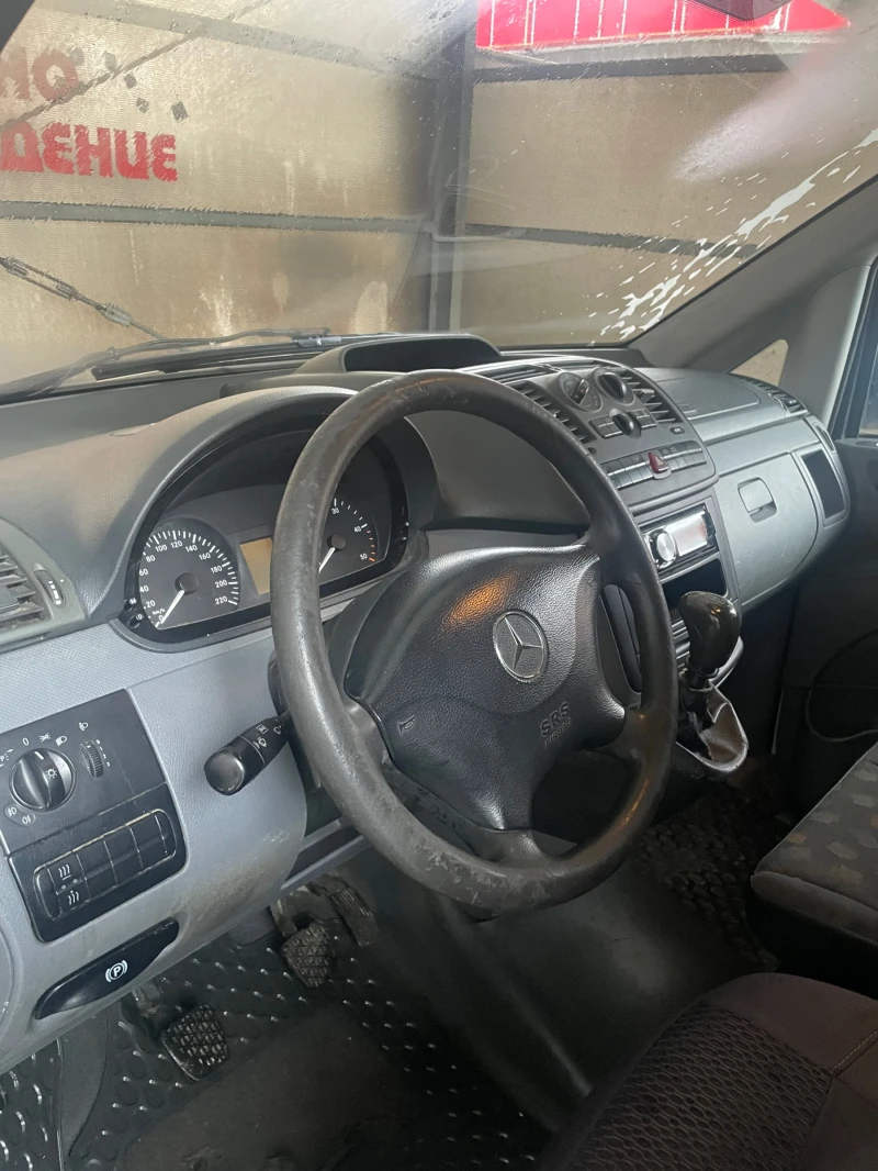 Mercedes-Benz Vito 109 CDI 2.2 ръчка/теглич/клима, снимка 11 - Бусове и автобуси - 48535094