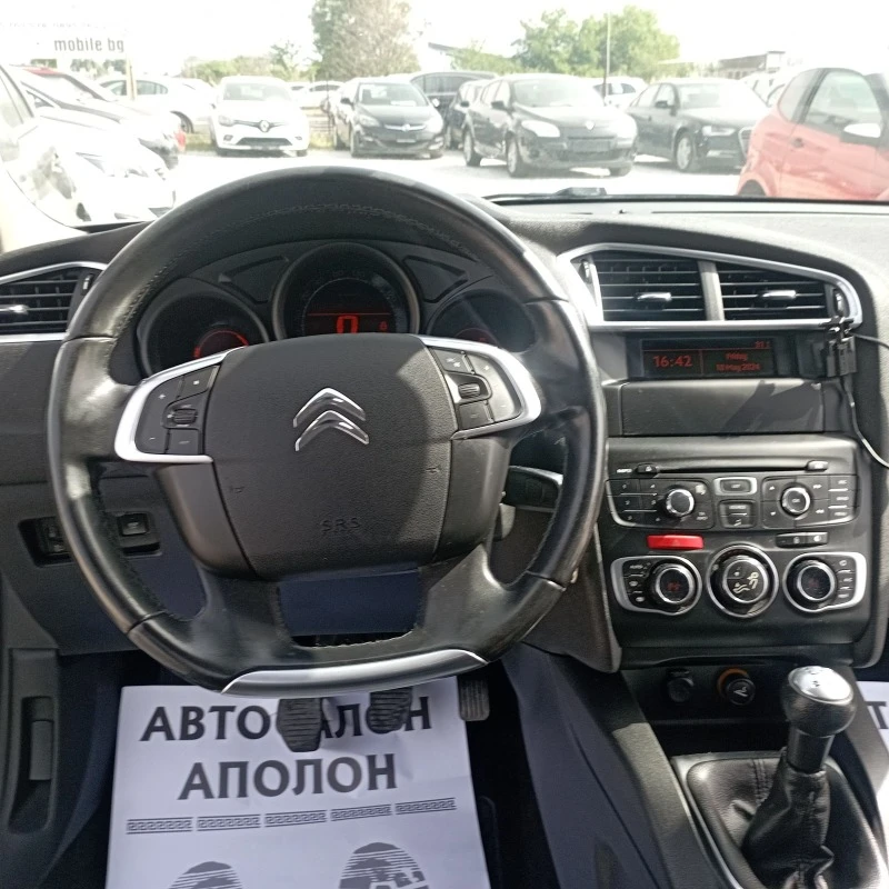 Citroen C4 1.6 HDI, EURO 5, 92кс, снимка 9 - Автомобили и джипове - 46142883