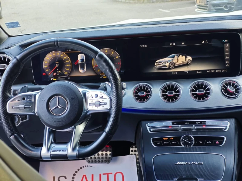 Mercedes-Benz E 53 AMG 4Matic/Virtual/HuD/Burmester/Memory/Обдухване/360К, снимка 6 - Автомобили и джипове - 52577263