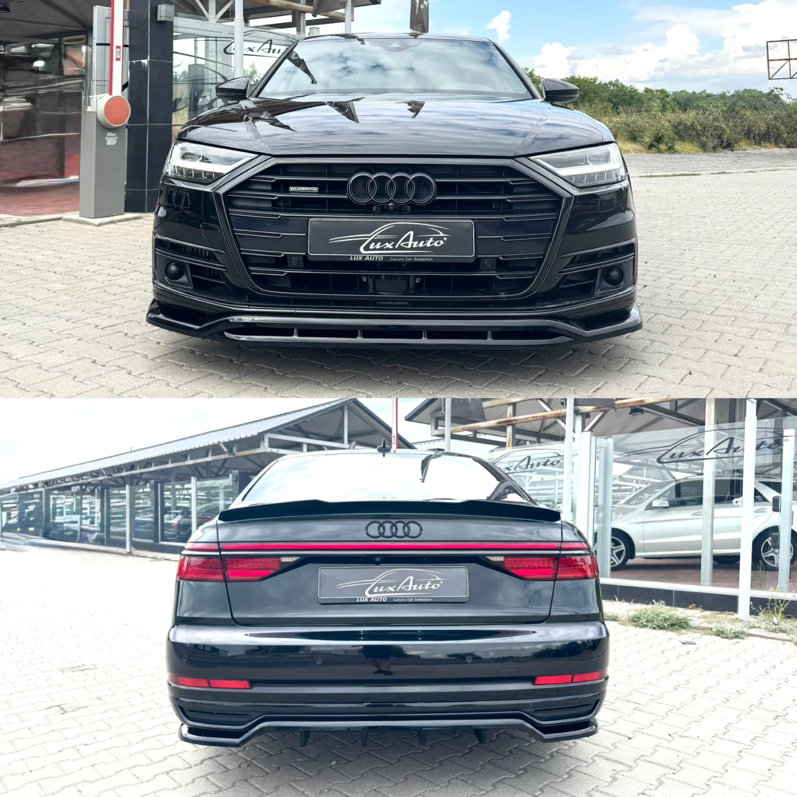 Audi A8 LONG#PANO#3xDVD#B&O#ОБДУХ#SOFTCL#360* CAM#EXCLUSIV - изображение 6