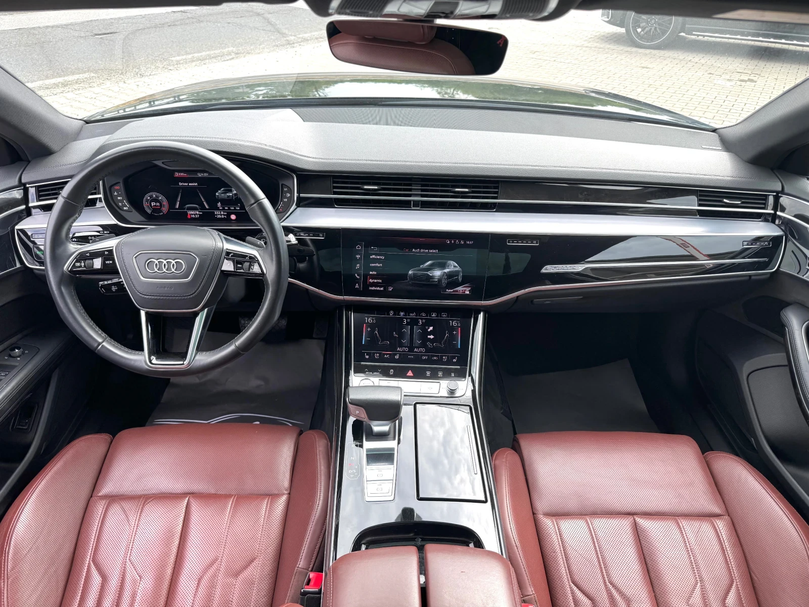 Audi A8 LONG#PANO#3xDVD#B&O#ОБДУХ#SOFTCL#360* CAM#EXCLUSIV - изображение 8