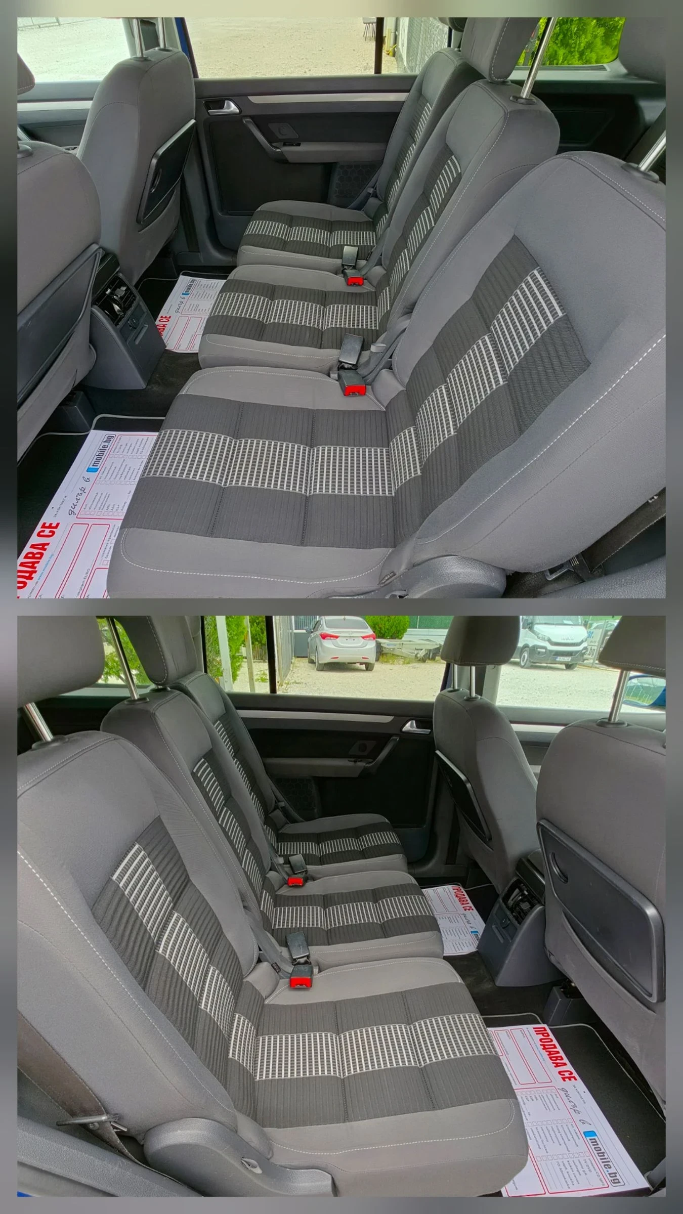 VW Touran 1.9TDI.7местен.Нави. highline, снимка 16 - Автомобили и джипове - 54884617