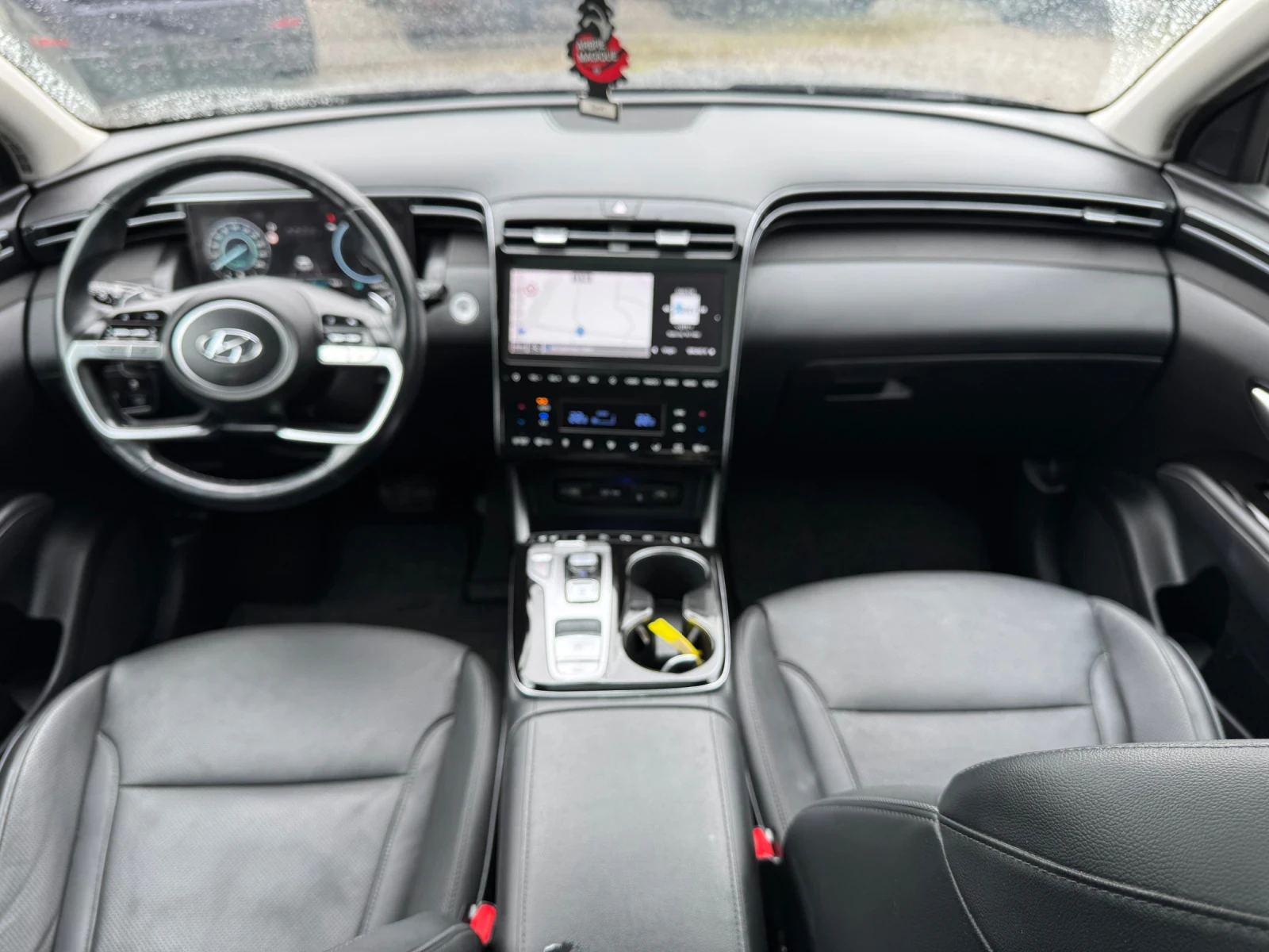 Hyundai Tucson 1.6T HEV 230hp* ПАНОРАМА* ОБДУХВАНЕ* 360 КАМЕРИ, снимка 13 - Автомобили и джипове - 54068675