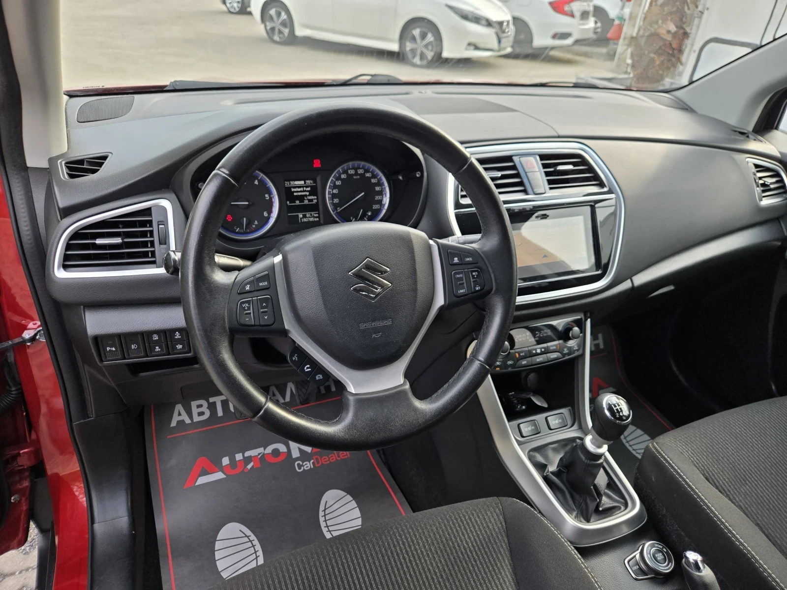 Suzuki SX4 S-Cross 1.6DDIS-120кс= 6ск= 4х4= DISTR= CAM= FACE= KEYLESS, снимка 8 - Автомобили и джипове - 55954579
