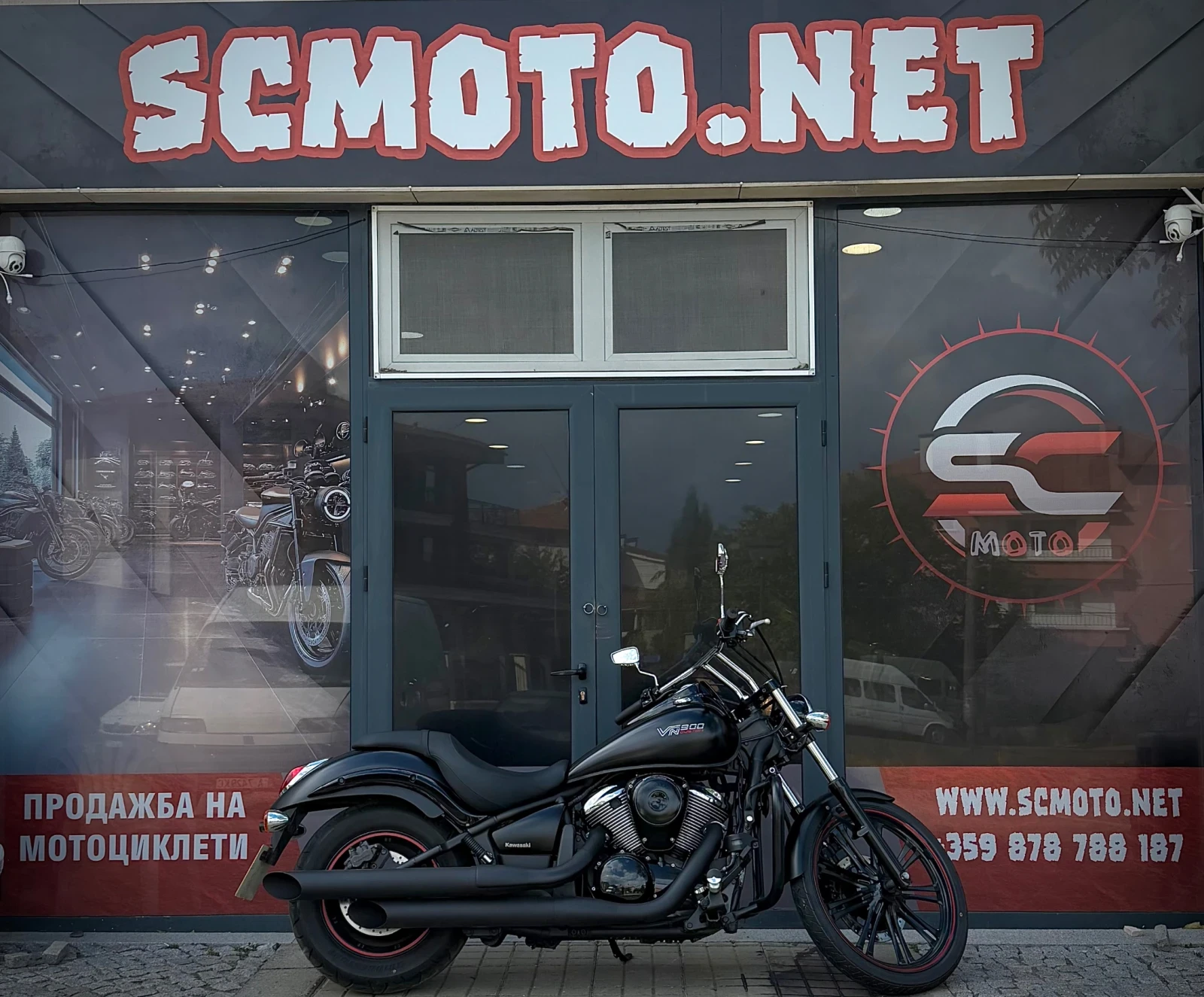 Kawasaki Vulcan VN900 Custom 2013г 19 000км ЛИЗИНГ