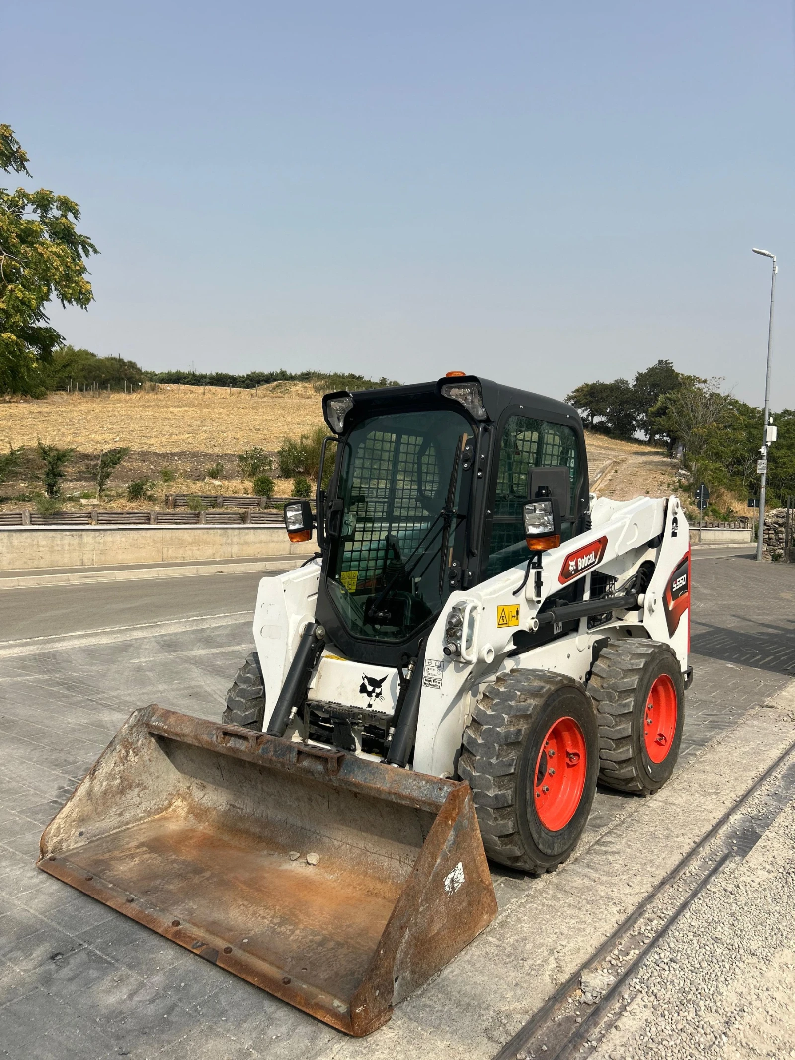 Мини челни товарачи Bobcat S550-441часа, снимка 10 - Индустриална техника - 55899035
