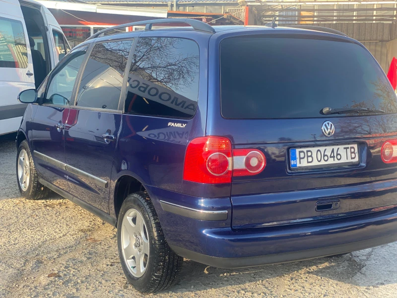 VW Sharan 1.8T 150PS ГАЗ БЕНЗИН КЛИМАТИК ТОП, снимка 3 - Автомобили и джипове - 46685115