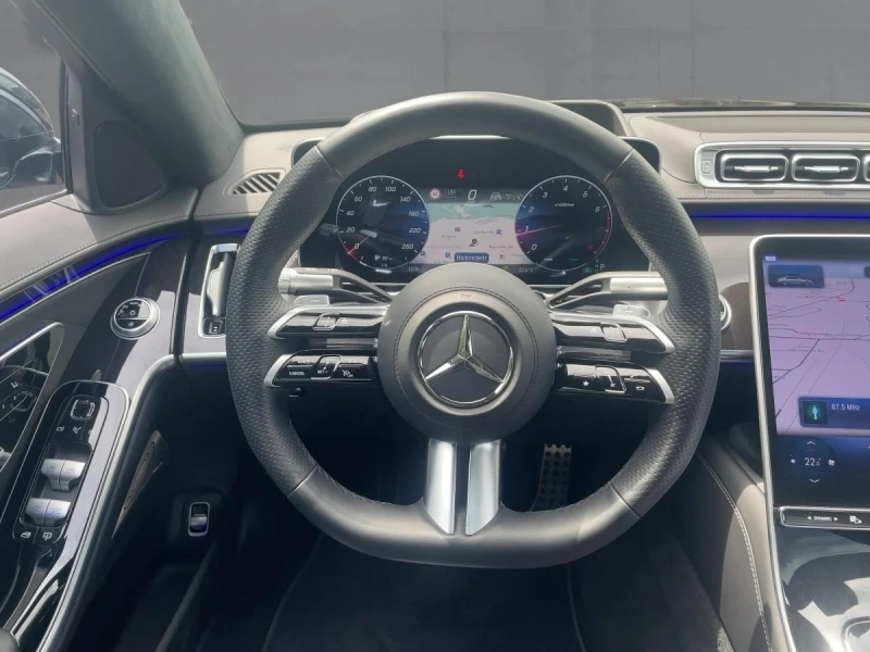 Mercedes-Benz S 580 AMG/LONG/4MATIC/EXCLUSIV/BURM/PANO/TV/HEAD UP/, снимка 8 - Автомобили и джипове - 51492789