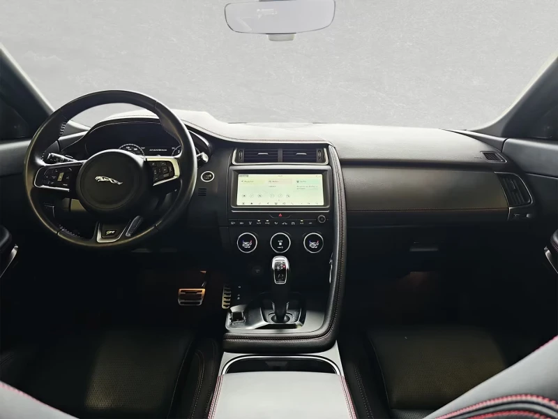 Jaguar E-pace D180/179HP/CHEQUERED-FLAG/PANO/AWD/360/LED/479g, снимка 8 - Автомобили и джипове - 52156686