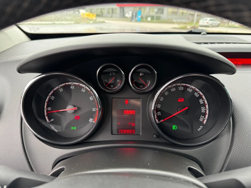 Opel Meriva 1.4Turbo 120k.c. * ГАЗ/БЕНЗИН * Реални км , снимка 12 - Автомобили и джипове - 52681391