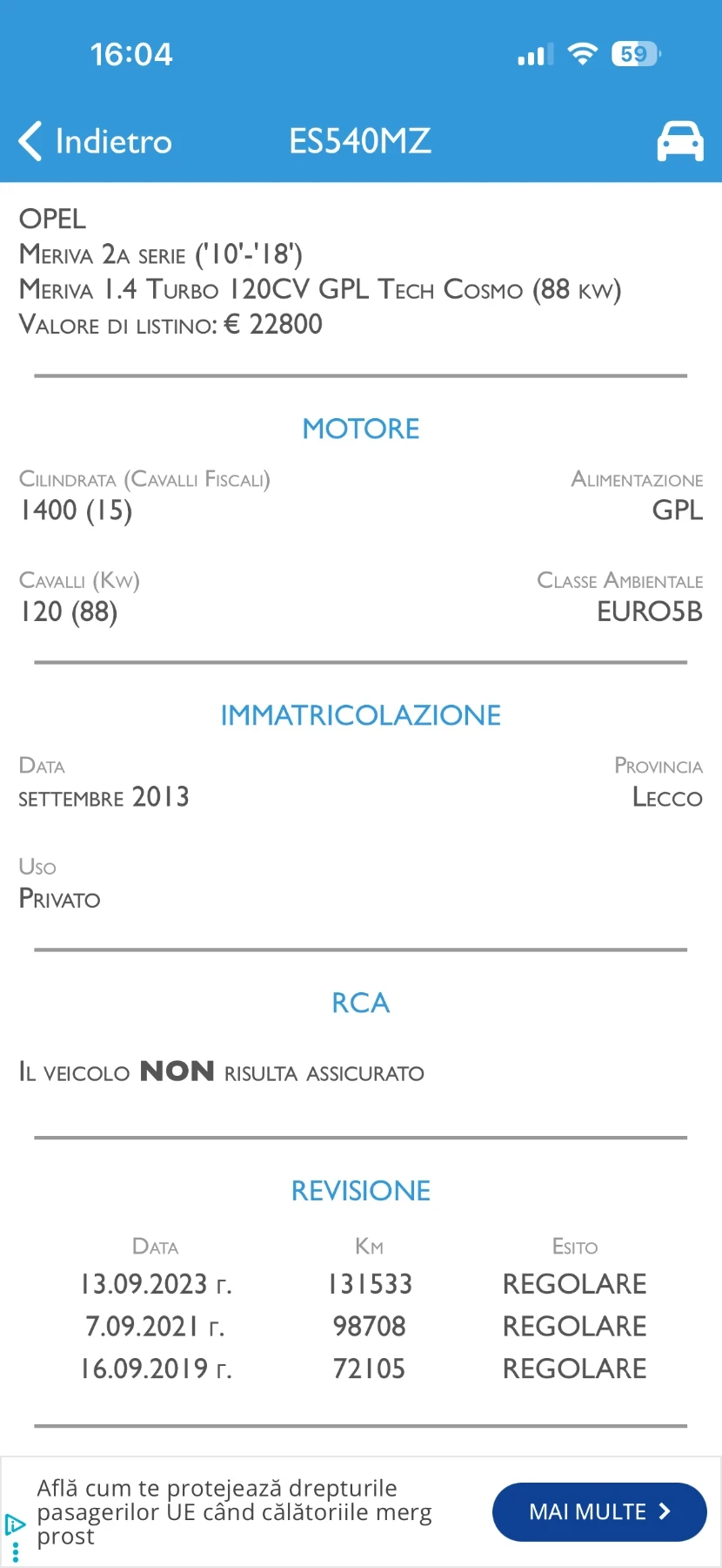 Opel Meriva 1.4Turbo 120k.c. * / *    | Mobile.bg   17