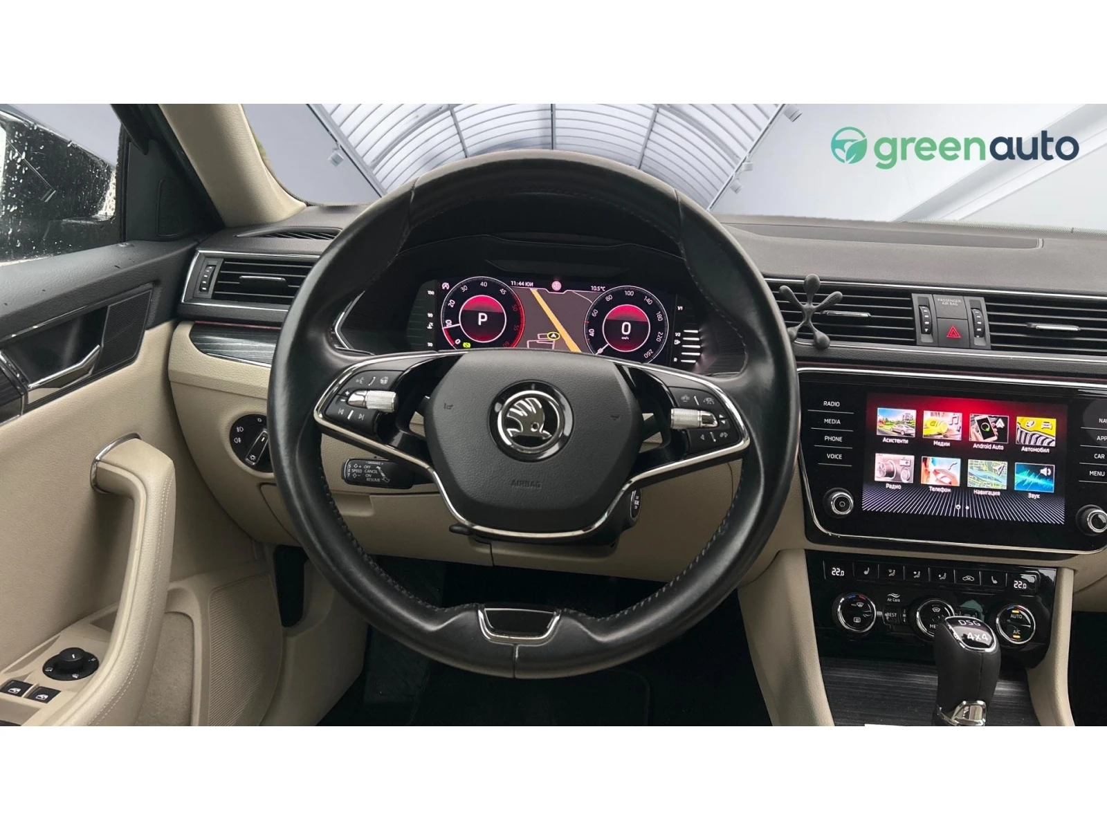 Skoda Superb 2.0 TDi DSG Style 4x4, Месечна вноска от 409  , снимка 17 - Автомобили и джипове - 55093422