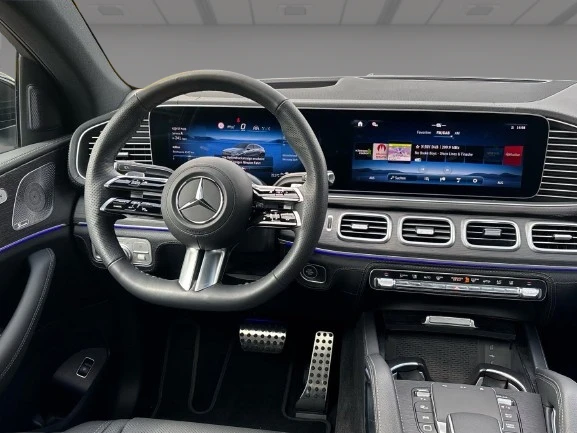 Mercedes-Benz GLE 350 de 4Matic Coupe = AMG Line = Premium Гаранция, снимка 7 - Автомобили и джипове - 55823288