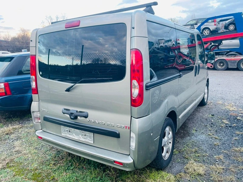 Opel Vivaro 2.5CDTI-АВТОМАТ КЛИМАТИК, снимка 5 - Бусове и автобуси - 47449373