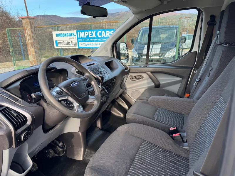 Ford Transit Custom 2.2TDCI* Климатик* Немски* Оригинал* , снимка 12 - Бусове и автобуси - 53112386