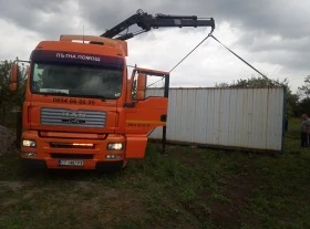 Транспортни услуги камион с кран и падащ борд от 1 до 15 тона, снимка 4
