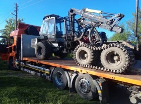 Транспортни услуги камион с кран и падащ борд от 1 до 15 тона, снимка 14