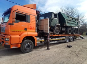 Транспортни услуги камион с кран и падащ борд от 1 до 15 тона, снимка 2 - Пътна помощ - 44630312