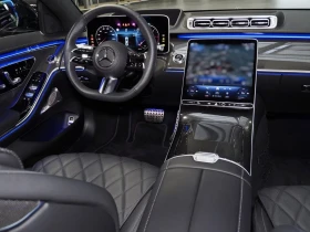 Mercedes-Benz S 450 d AMG/4MATIC/LONG/360/HUD/BURMESTER/PANO/AIRMATIC, снимка 8