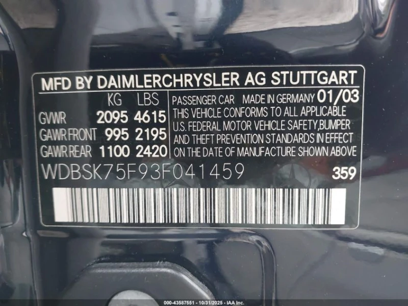 Mercedes-Benz SL 500 5l, снимка 9 - Автомобили и джипове - 53234181