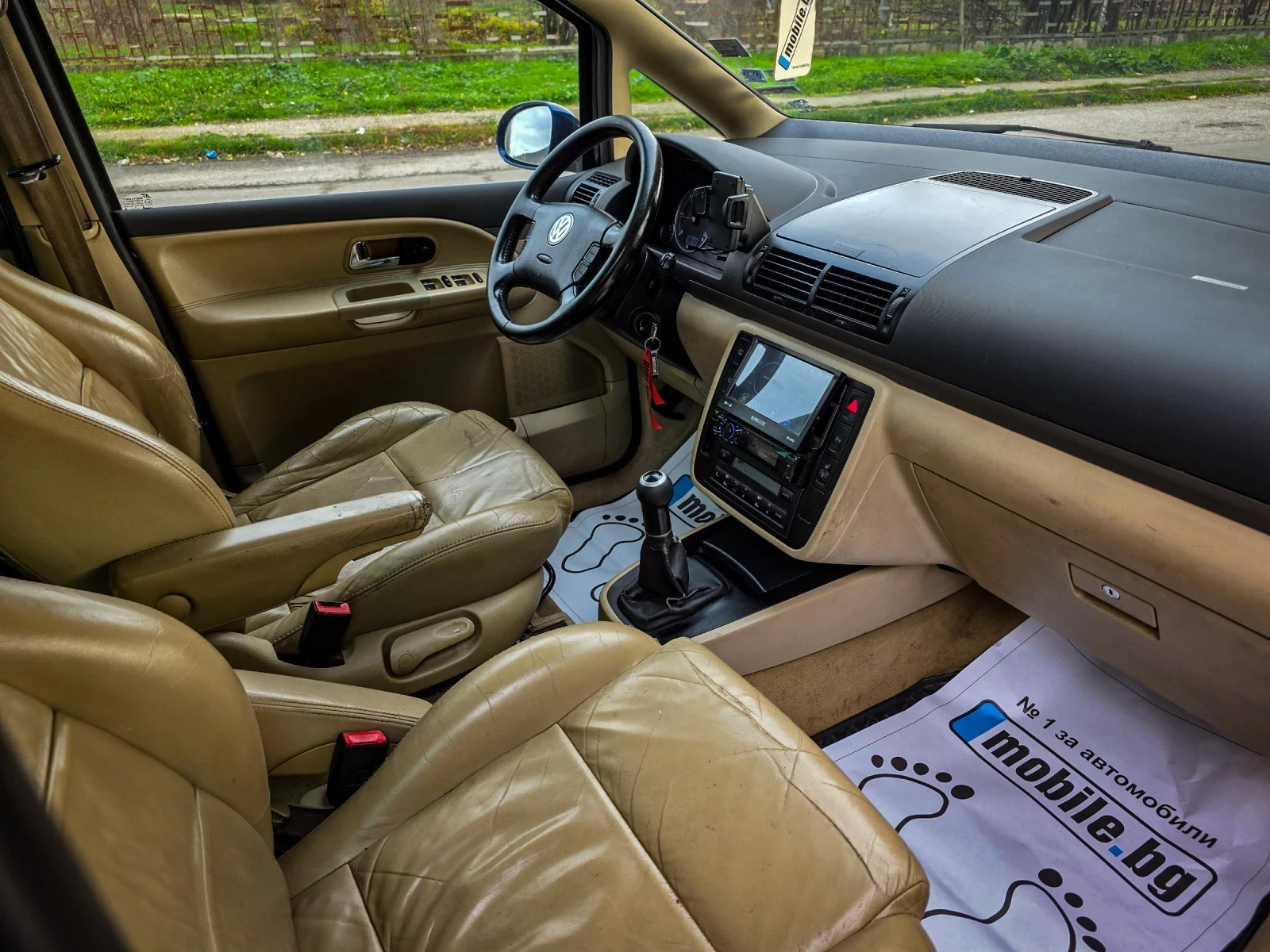 VW Sharan = 1.9tdi= 7места= КОЖА= NAVI= 6ск= 4motion=  - изображение 6