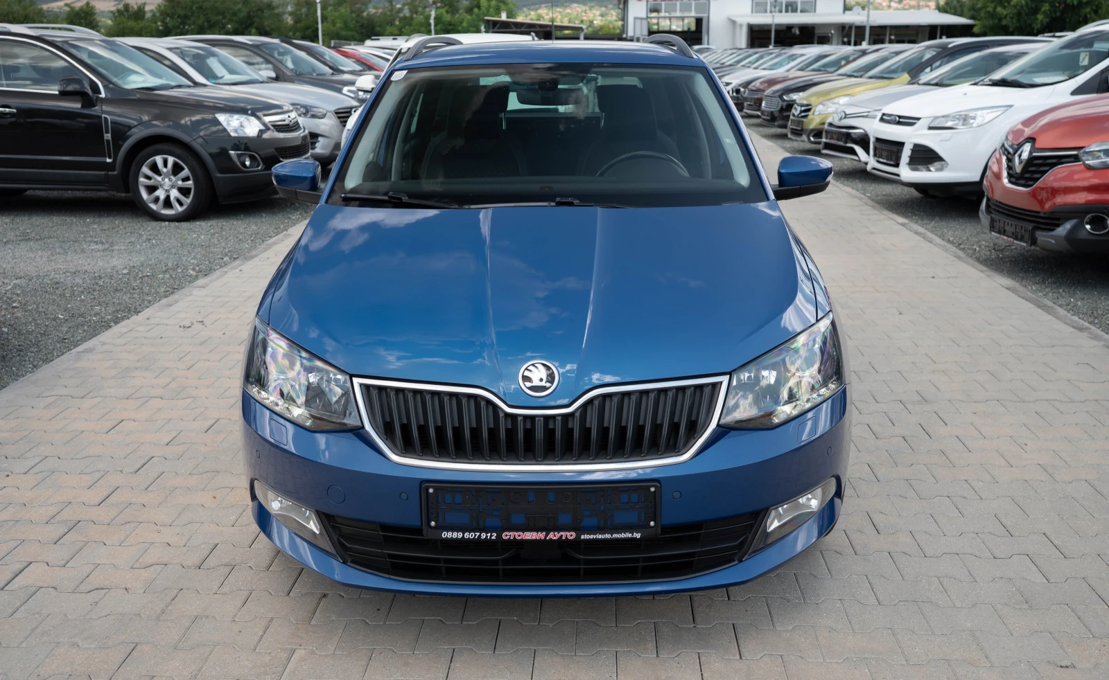 Skoda Fabia бензин* евро6* , снимка 4 - Автомобили и джипове - 55220561