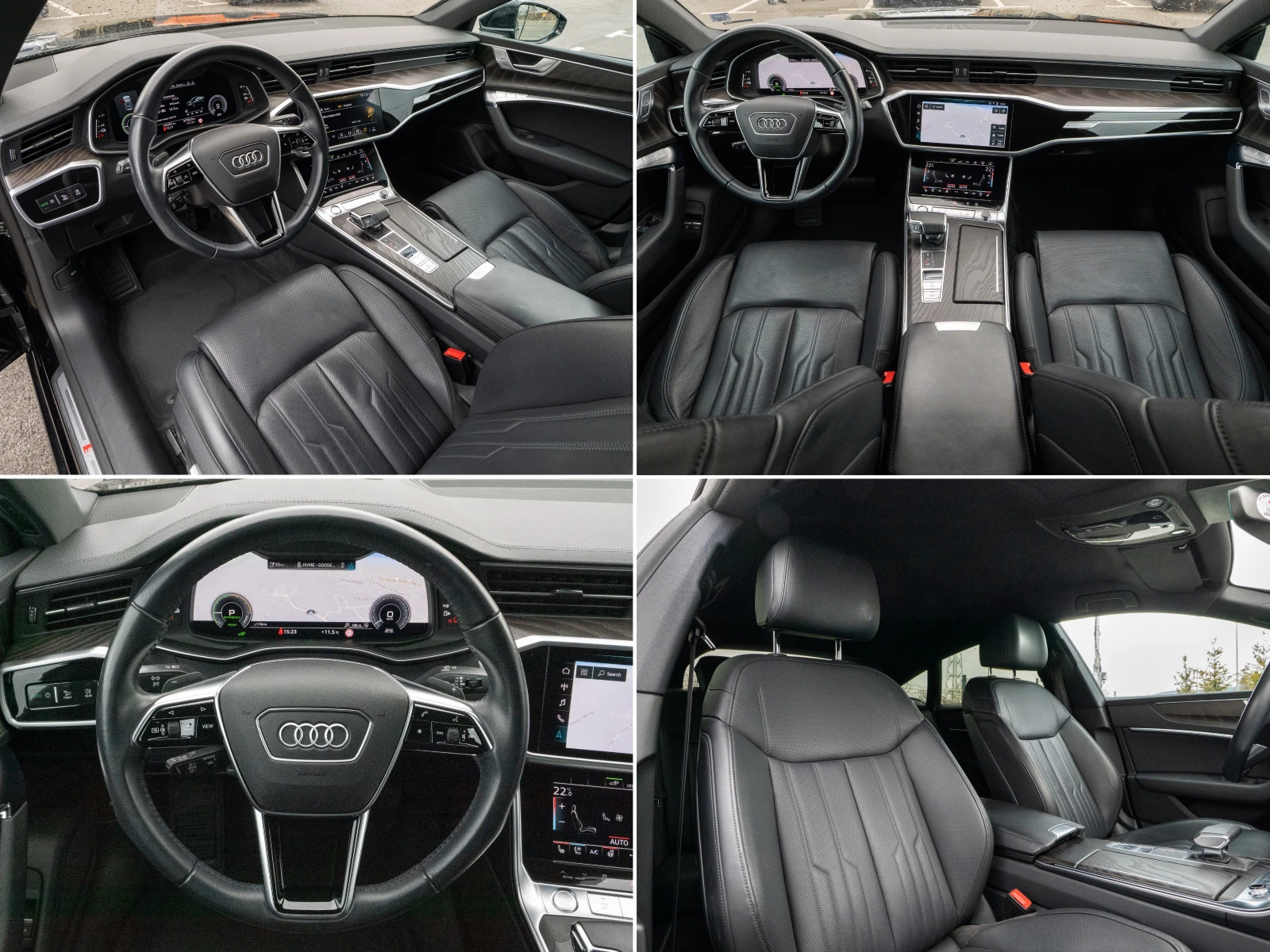 Audi A7 50 TFSIe Quattro/Laser/S-line/B&O/360, снимка 10 - Автомобили и джипове - 55605581