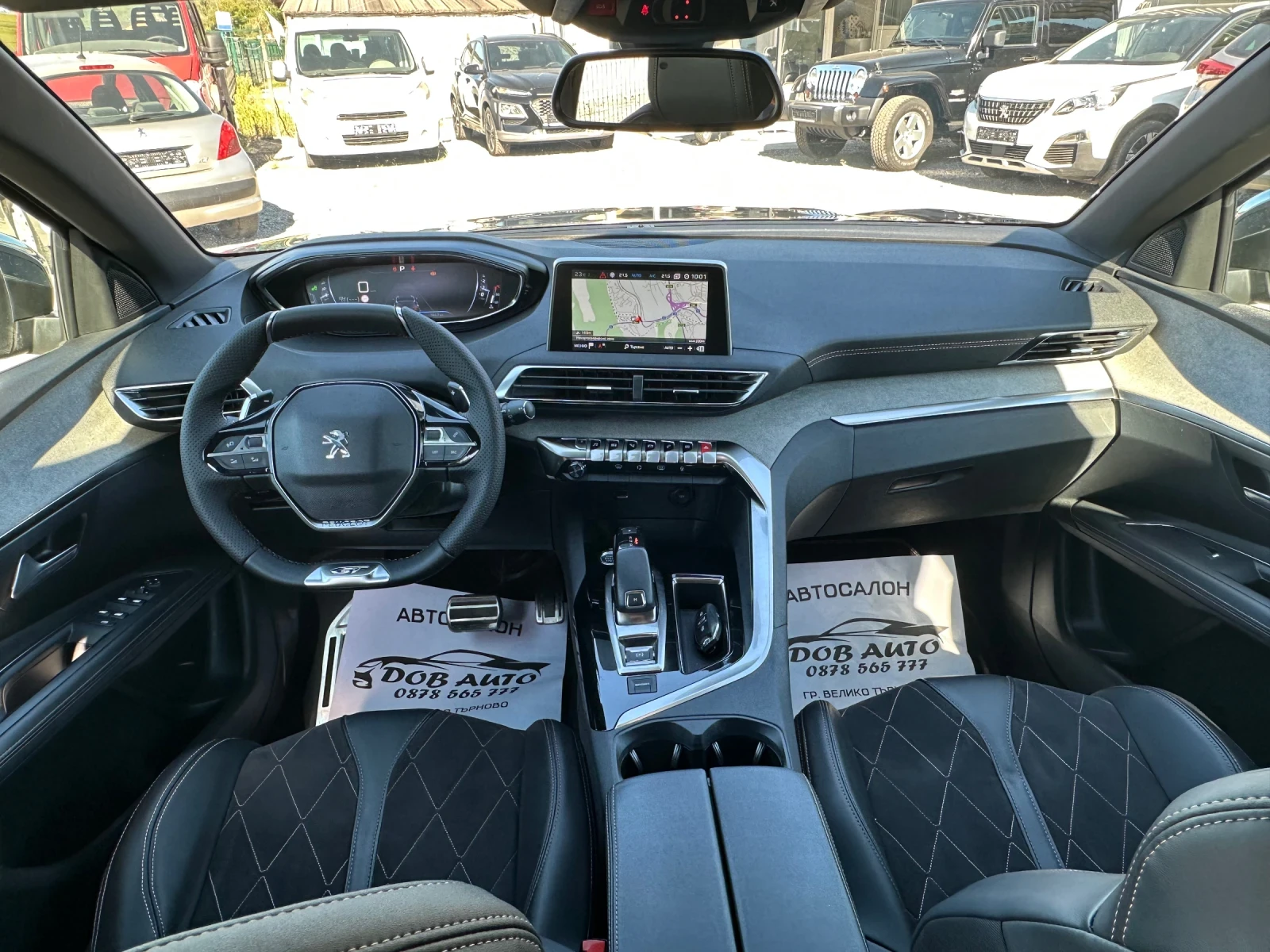 Peugeot 3008 2.0HDI-GT-ОБСЛУЖЕН-АВТОМАТИК-ЛЕД-НАВИ-360 КАМЕРА, снимка 12 - Автомобили и джипове - 55977111