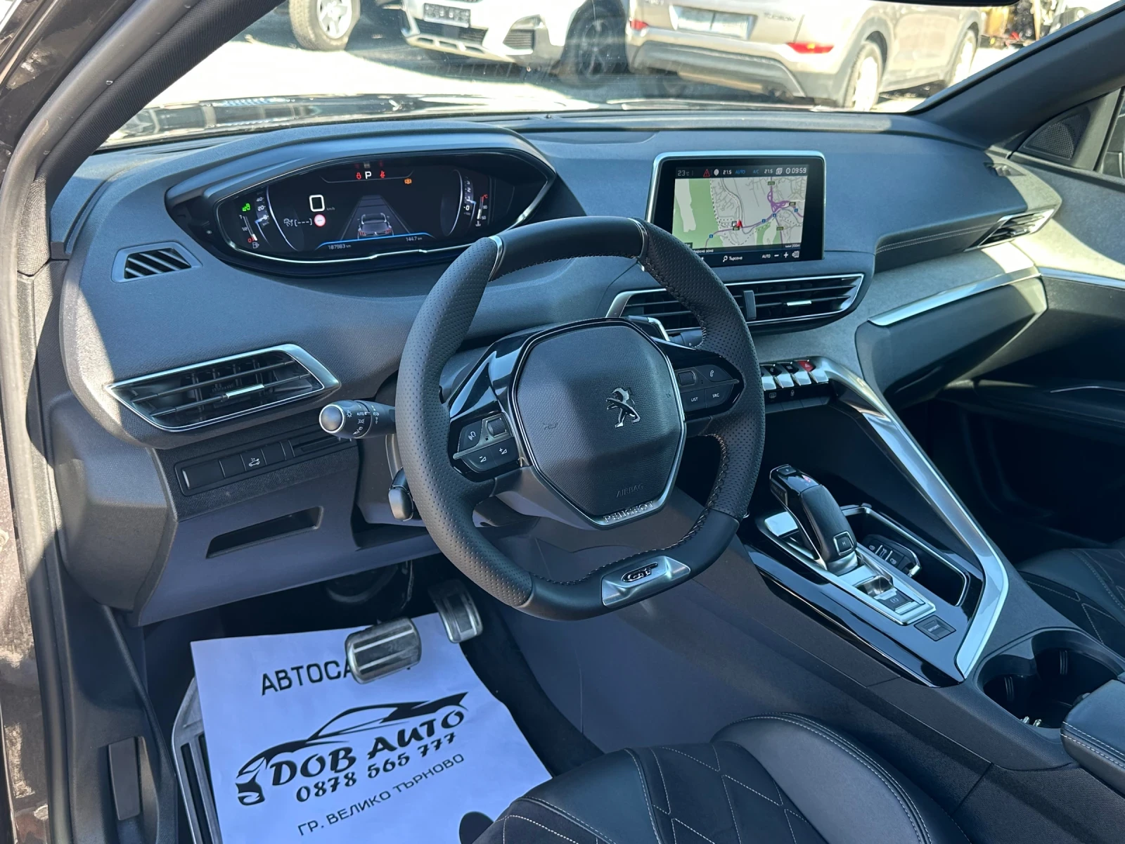 Peugeot 3008 2.0HDI-GT-ОБСЛУЖЕН-АВТОМАТИК-ЛЕД-НАВИ-360 КАМЕРА, снимка 9 - Автомобили и джипове - 55977111