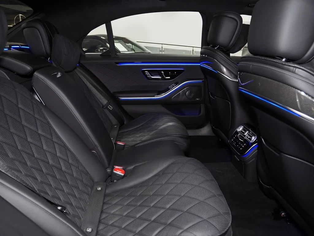 Mercedes-Benz S 450 d AMG/4MATIC/LONG/360/HUD/BURMESTER/PANO/AIRMATIC, снимка 12 - Автомобили и джипове - 55988550