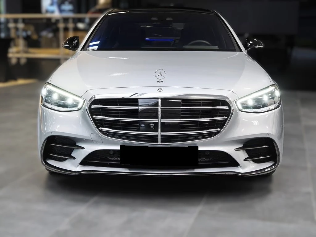 Mercedes-Benz S 450 d AMG/4MATIC/LONG/360/HUD/BURMESTER/PANO/AIRMATIC, снимка 4 - Автомобили и джипове - 55988550