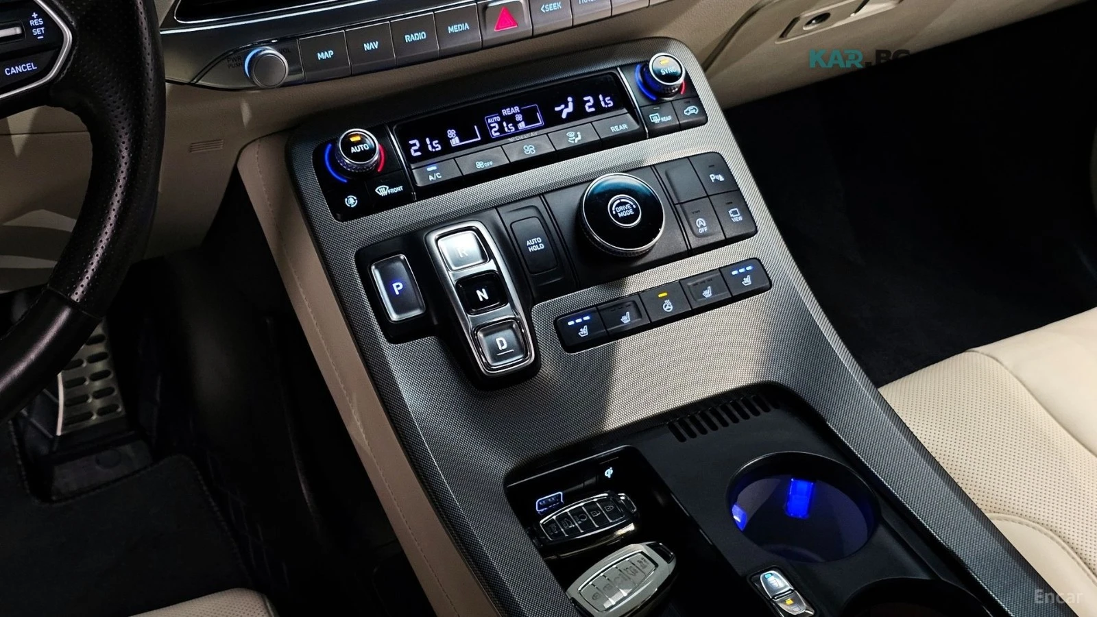 Hyundai Palisade * 360* ПАНО* KEYLESS* Camera* ПОДГРЕВ* , снимка 9 - Автомобили и джипове - 55133312
