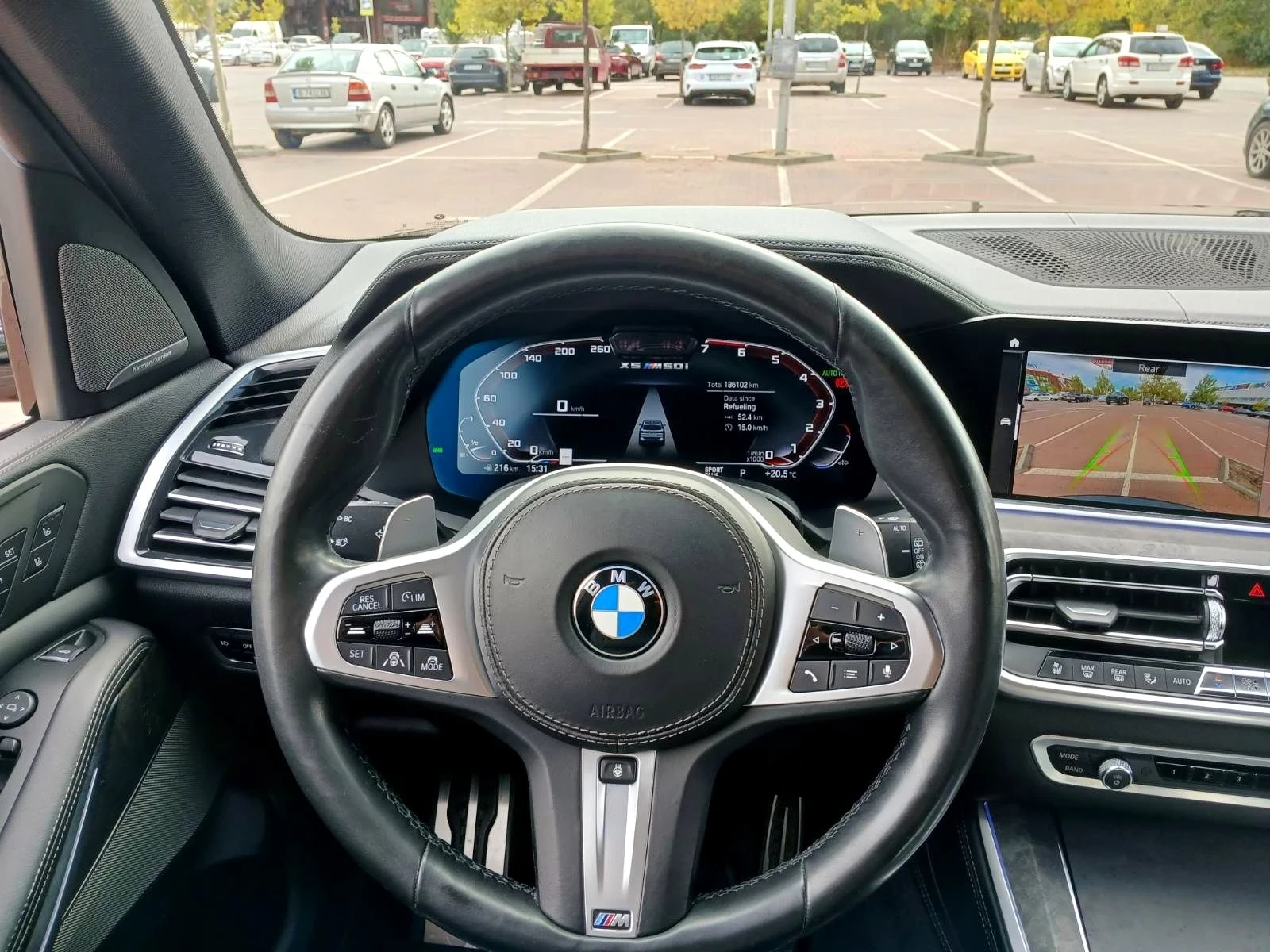 BMW X5 M50i 530hp SOFT CLOSE 360 HUD ОБДУХВАНЕ, снимка 12 - Автомобили и джипове - 56197816
