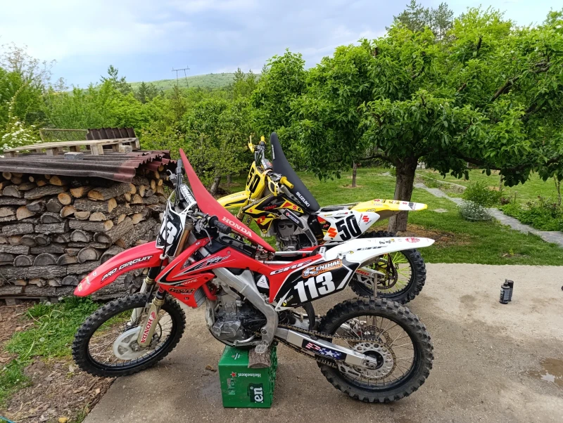 Honda 250 Crf 250и и RM-Z 450