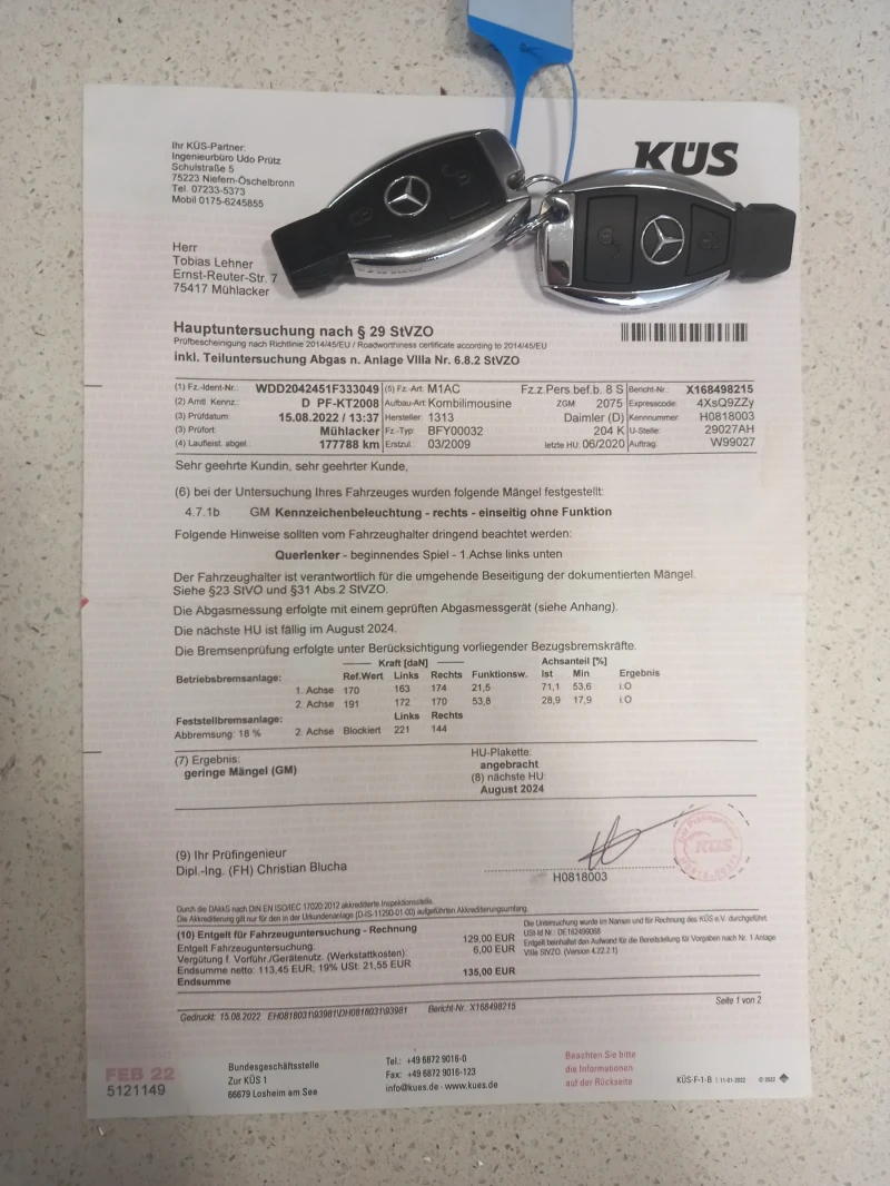 Mercedes-Benz C 180 Kompressor * Сервизна история в Мерцедес * , снимка 16 - Автомобили и джипове - 51158766