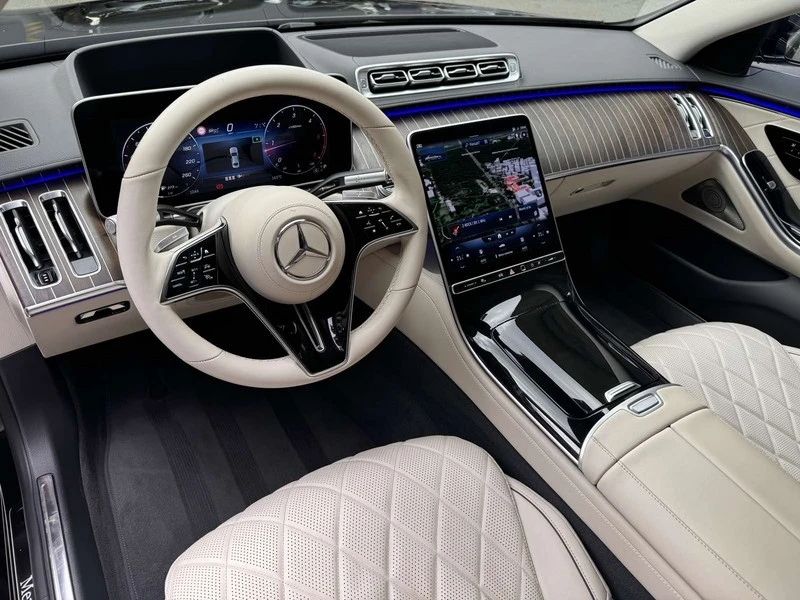 Mercedes-Benz S 400 d 4M/Digital Light/Burmester/360 Kamera/HuD, снимка 8 - Автомобили и джипове - 47544812