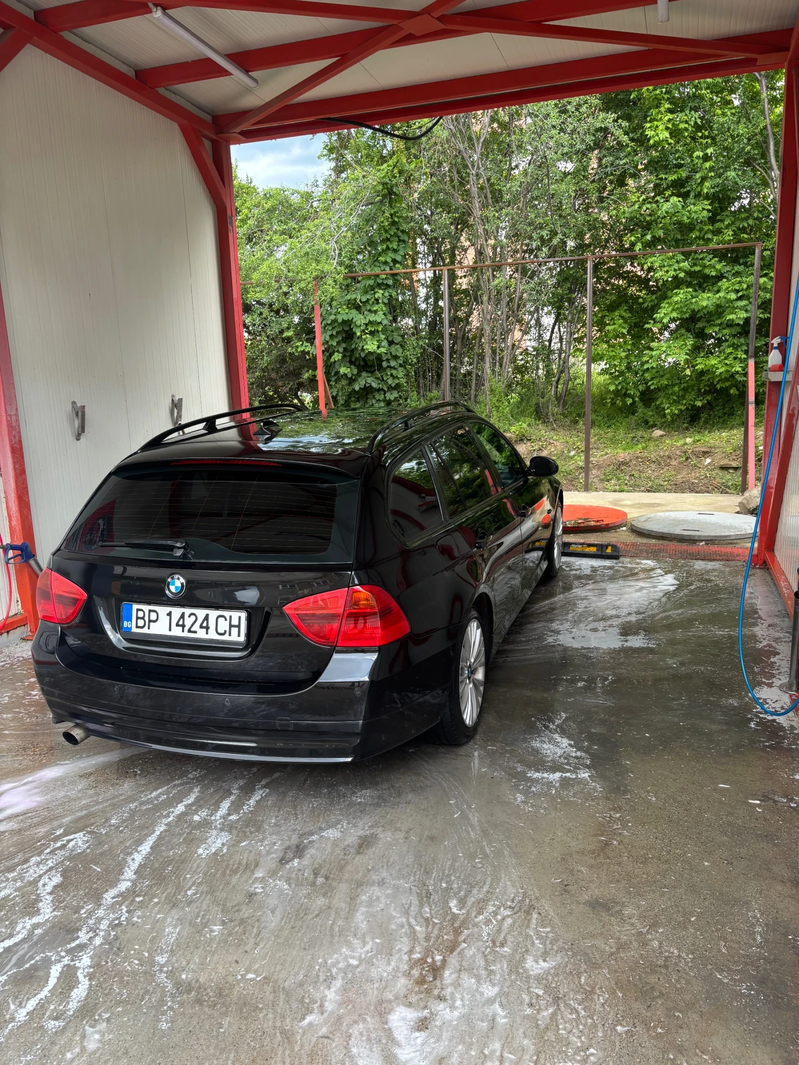 BMW 320 Черен таван - изображение 4