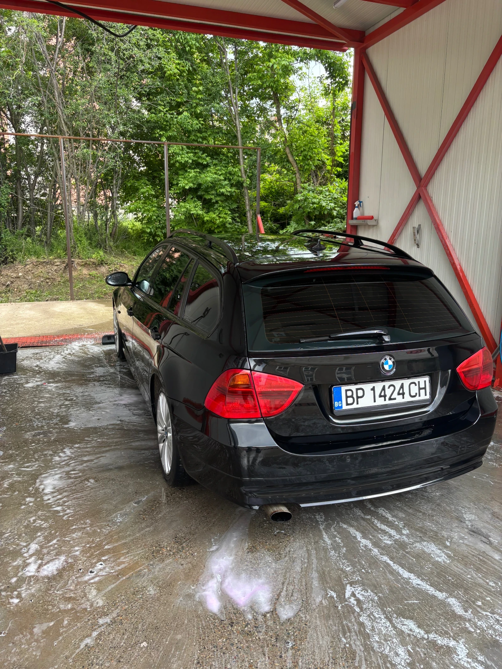 BMW 320 Черен таван - изображение 3